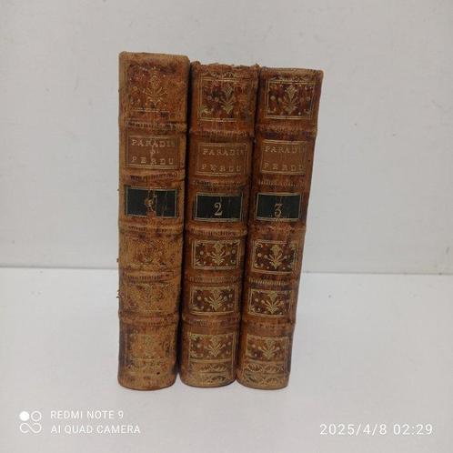 Milton - Le paradis perdu de Milton , poème héroïque, avec, Antiek en Kunst, Antiek | Boeken en Manuscripten