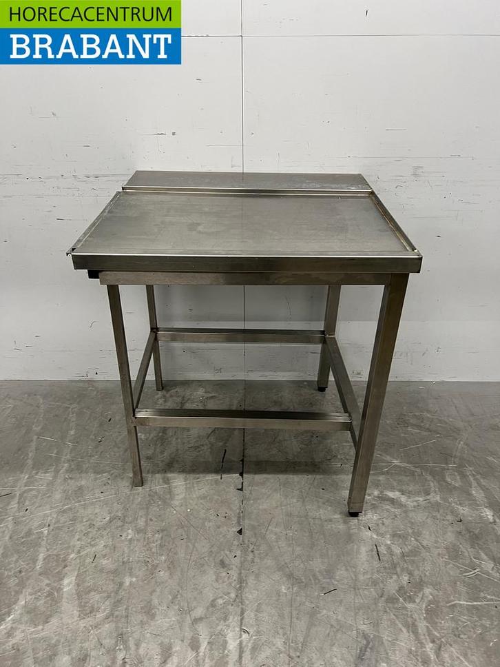 Acier inoxydable Table dégouttage T.B.V. Lave-vaisselle, Articles professionnels, Horeca | Autre, Envoi