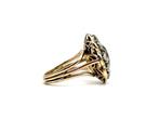 Ring - 18 karaat Roségoud - 0.75ct. tw. Aquamarijn - Diamant, Nieuw