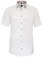 Wit Overhemd Korte Mouw Met Bloemen Print Venti, Verzenden