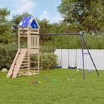 vidaXL Speelhuis massief grenenhout, Verzenden, Nieuw