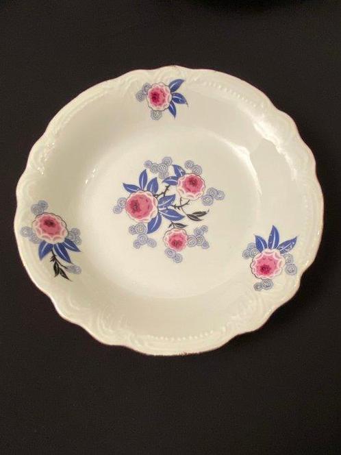 Limoges, Astral Limoges - Assiette (11) - Porcelaine fine de, Antiek en Kunst, Antiek | Meubels | Tafels