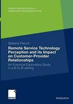 Remote Service Technology Perception and Its Im. Paluch,, Stefanie Paluch, Zo goed als nieuw, Verzenden