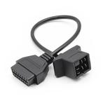Chrysler 6 Pins OBD1 - 16 Pins OBD2 Verloopkabel Personenaut, Verzenden, Nieuw