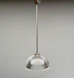 Plafondlamp - Glas, Staal - Nikkelgeplateerde messing