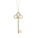 Tiffany & Co. - Ketting met hanger roze goud