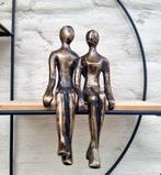 Beeldje - An abstract couple - Brons