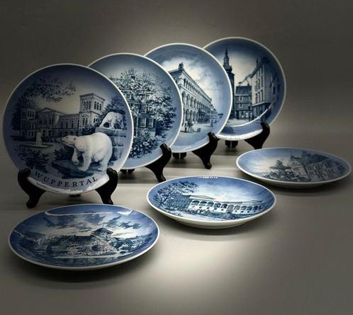 Copenhagen Porzellan – Historische Wuppertal-Wandteller in, Antiek en Kunst, Antiek | Meubels | Tafels