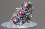 Turquoise Ring - Hoogte: 31 mm - Breedte: 22 mm- 7.08 g -