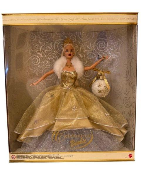 Mattel  - Barbiepop Celebration 2000 - Italië, Antiek en Kunst, Antiek | Speelgoed