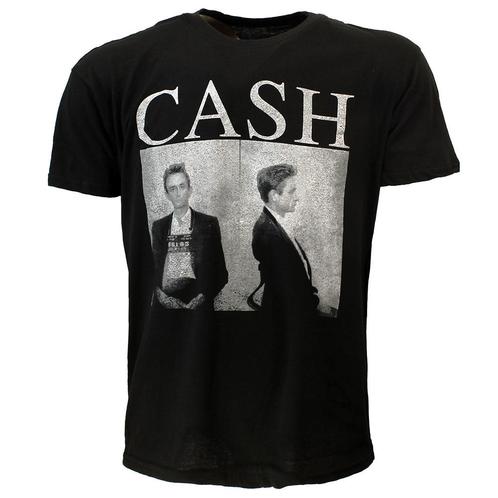 Johnny Cash Mug Shot T-Shirt - Officiële Merchandise, Vêtements | Hommes, T-shirts