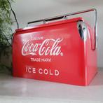 Coca-Cola - Enseigne publicitaire - glacière - Métal