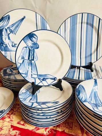 Guy Degrenne - Tafelservies (39) - model “Nostalgie