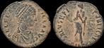 383-386ad Roman Aelia Flaccilla Ae follis empress standin..., Verzenden