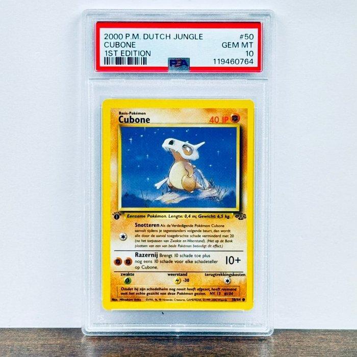 Pokémon Graded card - 1st Edition Jungle - Cubone 50 -, Hobby en Vrije tijd, Verzamelkaartspellen | Pokémon