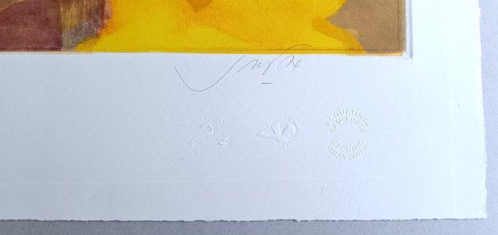 Piero Guccione (1935-2018) - La maschera e libisco, Antiek en Kunst, Antiek | Overige Antiek