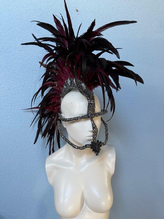 Hoofd ornament - handmade - Brazilië - hoofdbedekking van, Antiek en Kunst, Curiosa en Brocante