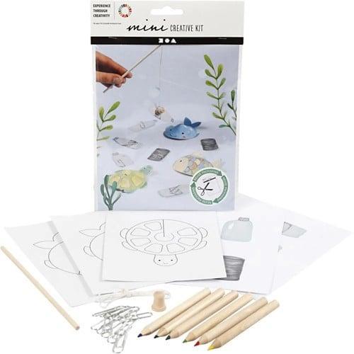 DIYkit Pakket Hobbyset Visspel zelf maken, Hobby en Vrije tijd, Knutselen, Nieuw