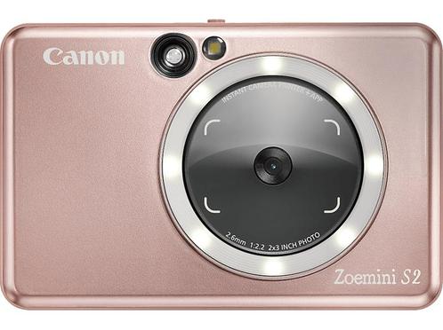 Canon -  Instant Camera Zoemini S2 Rose Gold  - Roze, Audio, Tv en Foto, Fotocamera's Analoog, Polaroid, Nieuw, Canon, Verzenden
