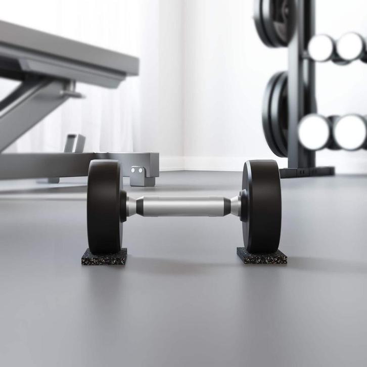 vidaXL Rubberen Roller Zwart Rubber, Zakelijke goederen, Overige Zakelijke goederen, Verzenden