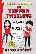 De Tepper-tweeling 1 -   De Tepper-tweeling maakt ruzie (en, Boeken, Kinderboeken | Jeugd | 10 tot 12 jaar, Geoff Rodkey, Zo goed als nieuw