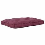 vidaXL Pallet Sofa Kussen Bordeaux Stof, Huis en Inrichting, Verzenden, Nieuw