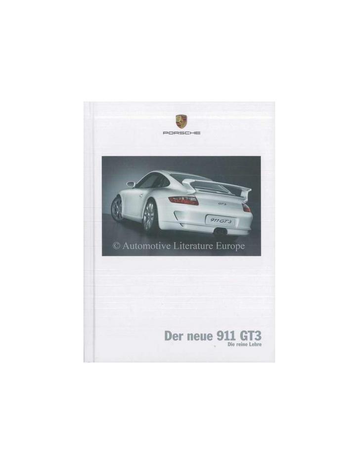 2006 PORSCHE 911 GT3 HARDCOVER BROCHURE DUITS, Boeken, Auto's | Folders en Tijdschriften