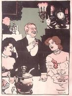 Proosten aan tafel (lijst optie, Kunst, Antiek en Kunst), Verzenden