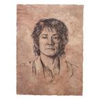 The Hobbit Art Print Portrait of Bilbo Baggins 21 x 28 cm, Collections, Ophalen of Verzenden