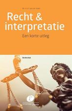 Recht & interpretatie 9789462511767 O.A.P. van der Roest, Boeken, Verzenden, Zo goed als nieuw, O.A.P. van der Roest