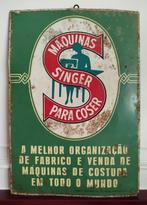 SINGER Manufacturing Company - Reclamebord - Naaimachines -, Antiek en Kunst