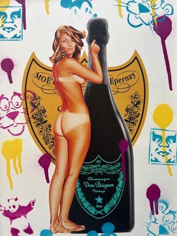 Koen Betjes (1992) - Mel Ramos x Dom Perignon x PopArt -