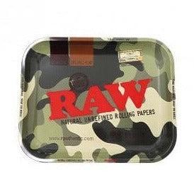 RAW Rolling Tray - Camouflage, Verzamelen, Rookartikelen, Aanstekers en Luciferdoosjes, Nieuw, Verzenden