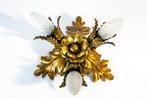 Banci Firenze - Kroonluchter - Gouden blad plafondlamp, Antiek en Kunst