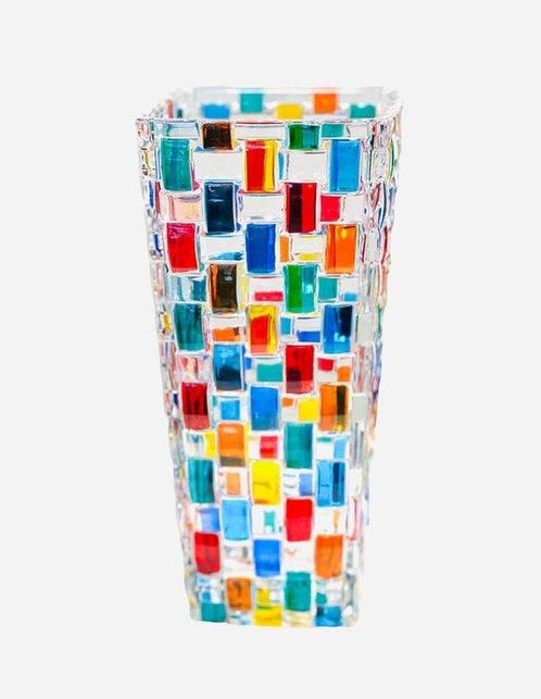Vetreria Zecchin - Vaas  - met de hand versierd glas, Huis en Inrichting, Overige Huis en Inrichting