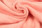 10 meter fleece stof - Zalmroze - 100% polyester, Hobby en Vrije tijd, 200 cm of meer, Nieuw, Polyester, 120 cm of meer