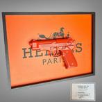 AmsterdamArts - Hermés paint splash 3D gun art