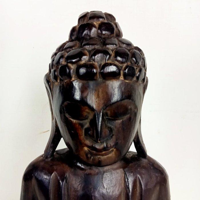 Boeddha (40 cm) in diepe concentratie (de samdhi mudra) -, Antiquités & Art, Art | Art non-occidental