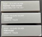 Oostenrijk. 10 Euro / 20 Euro 2020 (3 stuks) Proof (Zonder, Postzegels en Munten, Munten | Europa | Euromunten