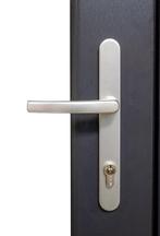 PVC  Dubbele deur Premium Plus b200xh215 cm Antraciet, Doe-het-zelf en Bouw, Glas en Ramen, Gevelraam of Ruit, Nieuw, Dubbelglas