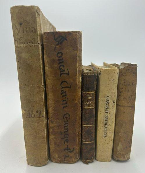 Varios autores - Colección de 5 libros de contenido, Antiek en Kunst, Antiek | Boeken en Manuscripten