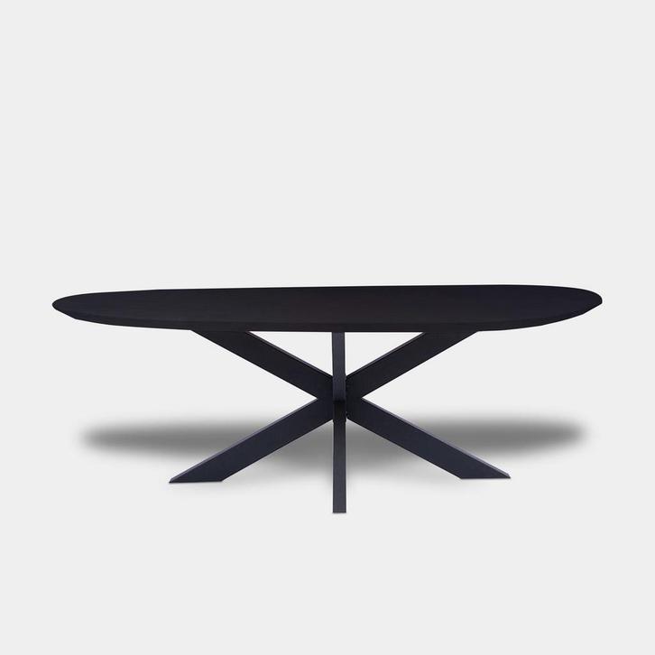 Tafel organisch eikenhout  Matrix  300x125, Huis en Inrichting, Tafels | Eettafels