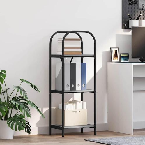 vidaXL Boekenplank Grijs sonoma Bewerkt hout, Huis en Inrichting, Kasten | Boekenkasten, Nieuw, Verzenden