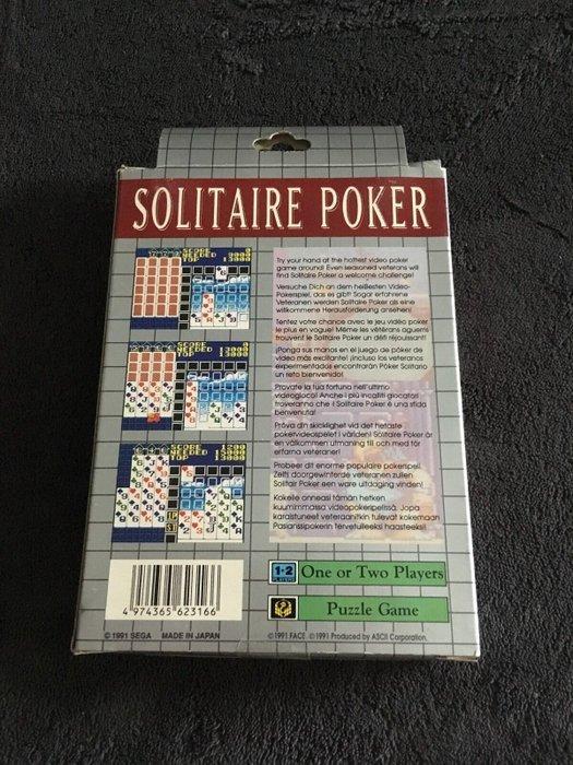 Sega - Lot 3 articles Sega Game Gear neuf Solitaire Poker, Games en Spelcomputers, Spelcomputers | Overige Accessoires