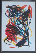 Karel Appel (1921-2006) - Abstracte Compositie, Antiek en Kunst