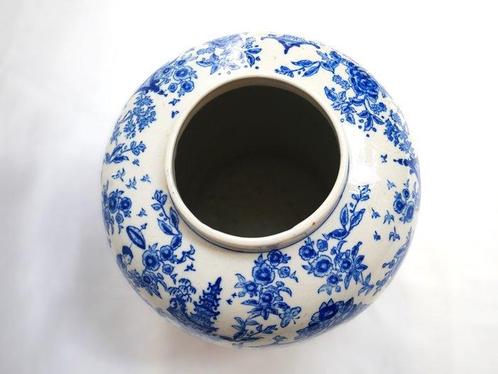 Vase avec couvercle - Chinoiserie époustouflante peinte à la, Antiek en Kunst, Kunst | Designobjecten