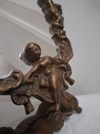 Tafelspiegel - Brons - Toiletspiegel Roco, Antiek en Kunst