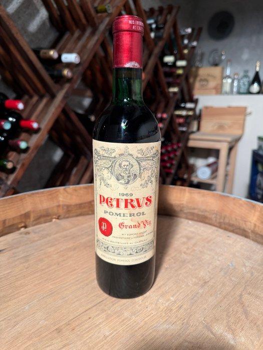 1969 Petrus - Pomerol - 1 Fles (0.72L), Verzamelen, Wijnen