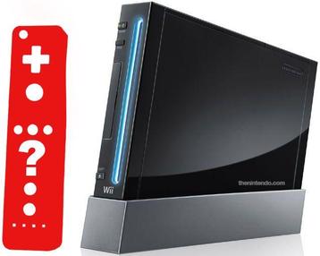 Nintendo Wii Zwart-Merkloos Controller (Wii) Gebruikt beschikbaar voor biedingen