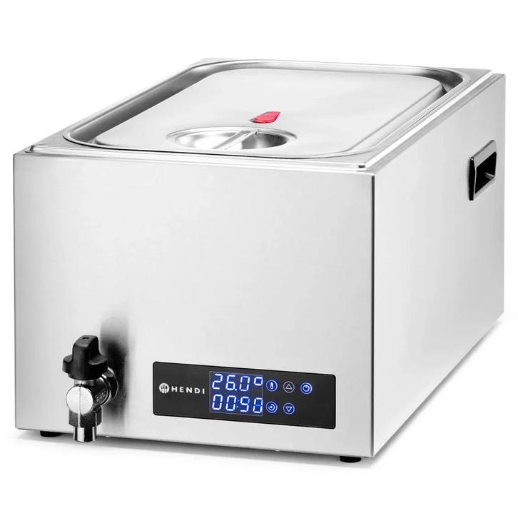 Sous-Vide Kooktoestel | 1/1 GN | 20L | 35°C/90°C | 0.6kW, Zakelijke goederen, Horeca | Keukenapparatuur, Nieuw in verpakking, Verzenden